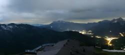 Archived image Webcam Panoramic view of Hochkönig 23:00