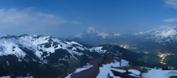 Archived image Webcam Panoramic view of Hochkönig 01:00