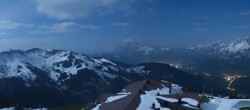 Archived image Webcam Panoramic view of Hochkönig 03:00