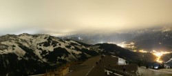 Archiv Foto Webcam Panorama vom Hochkönig 21:00