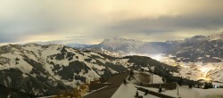 Archiv Foto Webcam Panorama vom Hochkönig 23:00