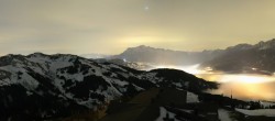 Archiv Foto Webcam Panorama vom Hochkönig 21:00