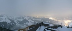 Archived image Webcam Panoramic view of Hochkönig 01:00