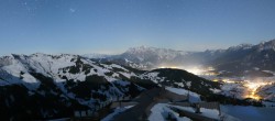 Archived image Webcam Panoramic view of Hochkönig 01:00