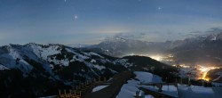 Archiv Foto Webcam Panorama vom Hochkönig 03:00