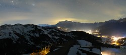 Archiv Foto Webcam Panorama vom Hochkönig 23:00