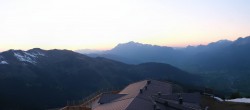 Archiv Foto Webcam Panorama vom Hochkönig 19:00