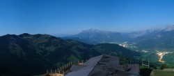 Archiv Foto Webcam Panorama vom Hochkönig 23:00