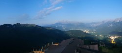 Archiv Foto Webcam Panorama vom Hochkönig 23:00