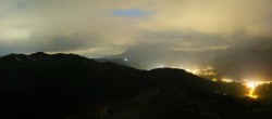 Archived image Webcam Panoramic view of Hochkönig 23:00