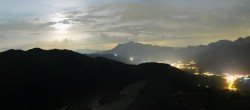 Archiv Foto Webcam Panorama vom Hochkönig 23:00