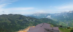 Archiv Foto Webcam Panorama vom Hochkönig 09:00