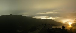 Archiv Foto Webcam Panorama vom Hochkönig 23:00