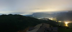 Archiv Foto Webcam Panorama vom Hochkönig 23:00