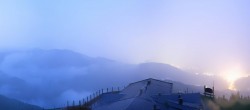 Archiv Foto Webcam Panorama vom Hochkönig 21:00