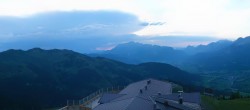 Archiv Foto Webcam Panorama vom Hochkönig 19:00