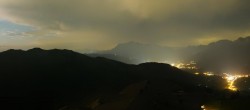 Archiv Foto Webcam Panorama vom Hochkönig 23:00