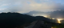 Archiv Foto Webcam Panorama vom Hochkönig 23:00