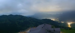 Archiv Foto Webcam Panorama vom Hochkönig 23:00