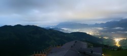 Archiv Foto Webcam Panorama vom Hochkönig 23:00