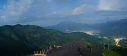 Archiv Foto Webcam Panorama vom Hochkönig 23:00
