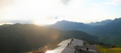 Archiv Foto Webcam Panorama vom Hochkönig 19:00