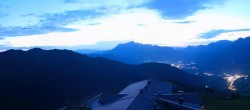 Archiv Foto Webcam Panorama vom Hochkönig 21:00