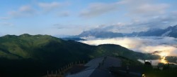 Archiv Foto Webcam Panorama vom Hochkönig 23:00