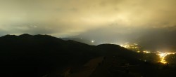 Archived image Webcam Panoramic view of Hochkönig 23:00