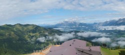 Archiv Foto Webcam Panorama vom Hochkönig 09:00