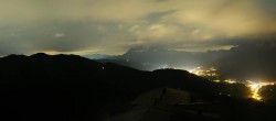 Archiv Foto Webcam Panorama vom Hochkönig 23:00
