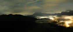 Archiv Foto Webcam Panorama vom Hochkönig 23:00