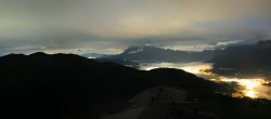 Archiv Foto Webcam Panorama vom Hochkönig 23:00