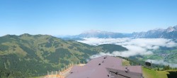 Archiv Foto Webcam Panorama vom Hochkönig 09:00