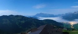 Archiv Foto Webcam Panorama vom Hochkönig 01:00