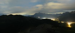 Archiv Foto Webcam Panorama vom Hochkönig 23:00