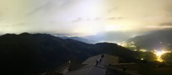 Archiv Foto Webcam Panorama vom Hochkönig 21:00
