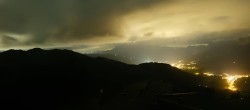 Archiv Foto Webcam Panorama vom Hochkönig 23:00