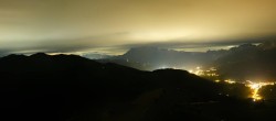 Archived image Webcam Panoramic view of Hochkönig 23:00