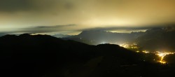 Archived image Webcam Panoramic view of Hochkönig 01:00