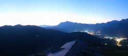 Archiv Foto Webcam Panorama vom Hochkönig 19:00