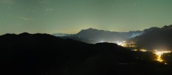 Archiv Foto Webcam Panorama vom Hochkönig 23:00