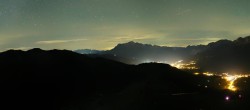 Archiv Foto Webcam Panorama vom Hochkönig 23:00