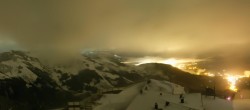 Archiv Foto Webcam Panorama vom Hochkönig 23:00