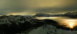 Archiv Foto Webcam Panorama vom Hochkönig 23:00