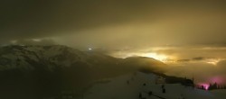 Archived image Webcam Panoramic view of Hochkönig 03:00