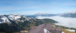 Archived image Webcam Panoramic view of Hochkönig 09:00