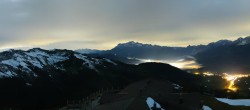 Archiv Foto Webcam Panorama vom Hochkönig 23:00
