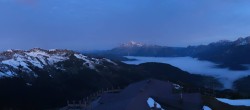 Archiv Foto Webcam Panorama vom Hochkönig 05:00