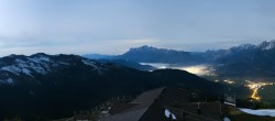 Archiv Foto Webcam Panorama vom Hochkönig 23:00